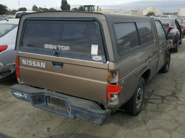 JN6ND11S4GW035886 - 1986 NISSAN D21 SHORT BROWN photo 4