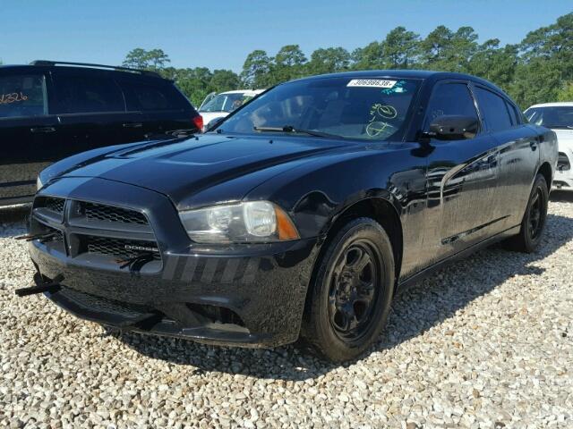 2B3CL1CT0BH551884 - 2011 DODGE CHARGER PO BLACK photo 2