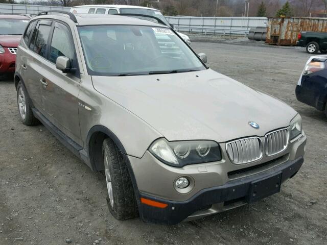 WBXPC93447WF07134 - 2007 BMW X3 3.0SI BEIGE photo 1