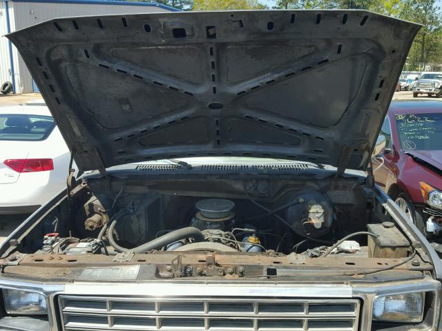 F14ENHD1198 - 1980 FORD F-150 GRAY photo 7