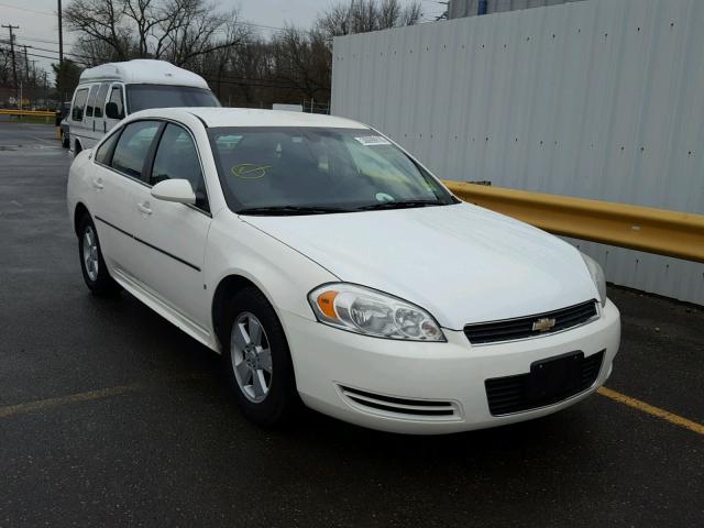 2G1WT57N791174190 - 2009 CHEVROLET IMPALA 1LT WHITE photo 1