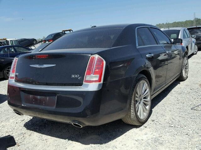 2C3CCADT1DH627553 - 2013 CHRYSLER 300C VARVA BLACK photo 4