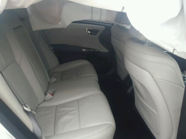 4T1BK1EBXDU013335 - 2013 TOYOTA AVALON BAS WHITE photo 6