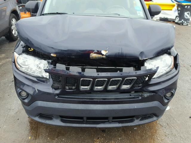 1J4NT1FBXBD157004 - 2011 JEEP COMPASS SP BLUE photo 7