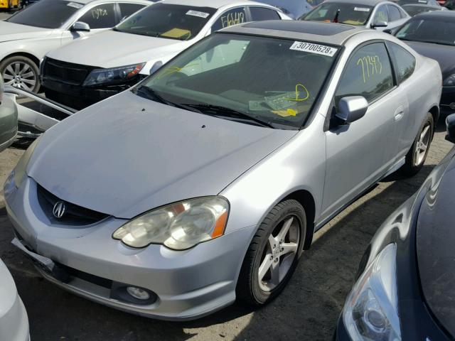 JH4DC54804S018321 - 2004 ACURA RSX SILVER photo 2