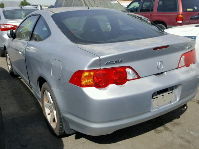 JH4DC54804S018321 - 2004 ACURA RSX SILVER photo 3