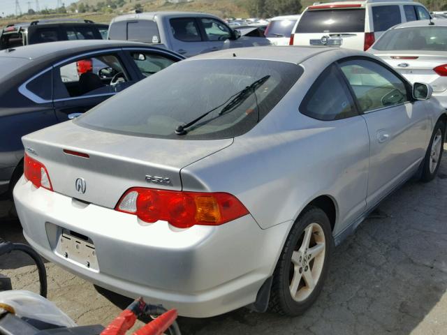 JH4DC54804S018321 - 2004 ACURA RSX SILVER photo 4