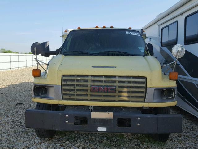 1GDJ5C1G29F413014 - 2009 GMC C5500 C5C0 YELLOW photo 9