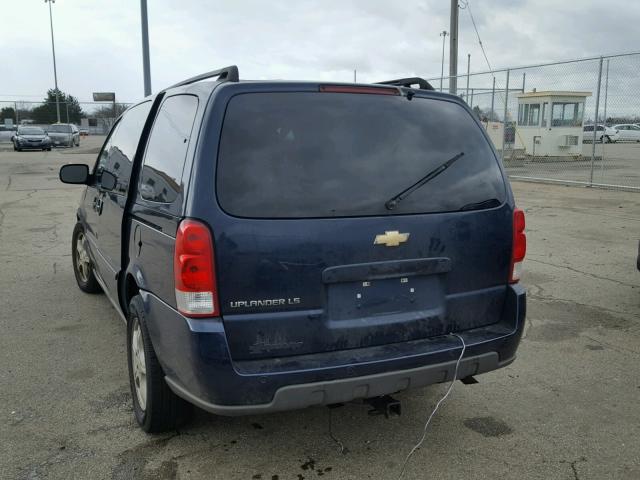 1GNDV23L75D272007 - 2005 CHEVROLET UPLANDER L 蓝色 照片 3