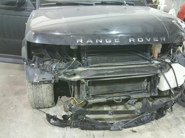 SALSH23498A121135 - 2008 LAND ROVER RANGE ROVE BLACK photo 9