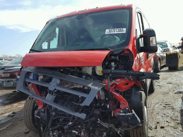 3C6TRVNG5HE524292 - 2017 RAM PROMASTER 红色 照片 2