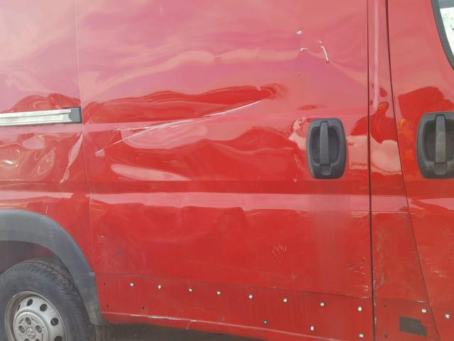 3C6TRVNG5HE524292 - 2017 RAM PROMASTER 红色 照片 9