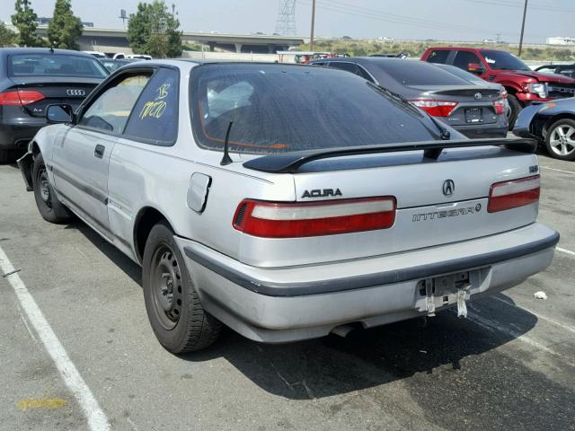 JH4DA9442LS015459 - 1990 ACURA INTEGRA RS SILVER photo 3