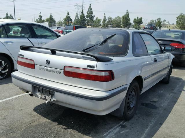 JH4DA9442LS015459 - 1990 ACURA INTEGRA RS SILVER photo 4