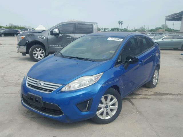 3FADP4BJ0BM129226 - 2011 FORD FIESTA SE BLUE photo 2