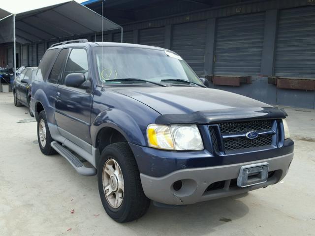 1FMYU60E33UB73381 - 2003 FORD EXPLORER S BLUE photo 1