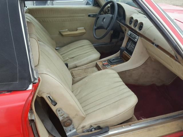 10704412042178 - 1978 MERCEDES-BENZ COUPE RED photo 5