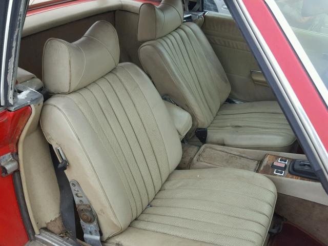 10704412042178 - 1978 MERCEDES-BENZ COUPE RED photo 6