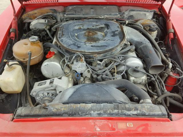 10704412042178 - 1978 MERCEDES-BENZ COUPE RED photo 7