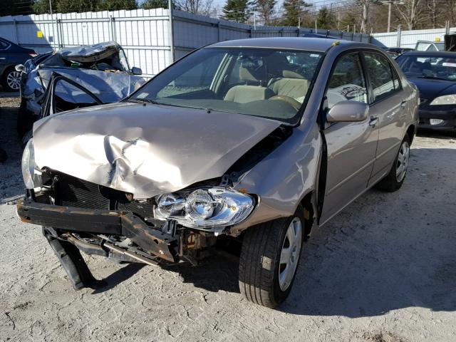 1NXBR32E16Z719229 - 2006 TOYOTA COROLLA CE BEIGE photo 2