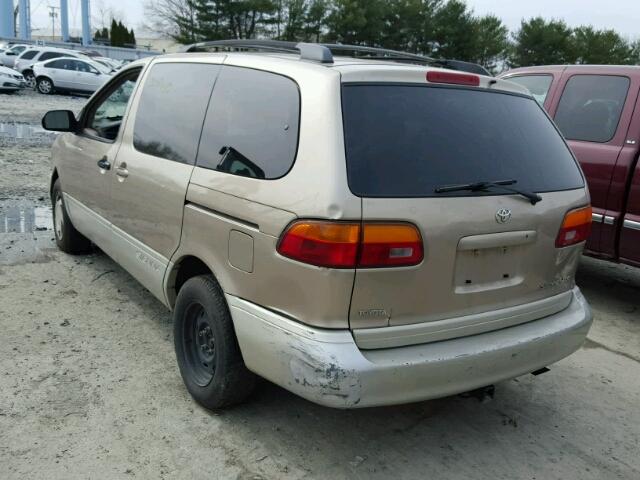 4T3ZF13C6YU223300 - 2000 TOYOTA SIENNA LE TAN photo 3