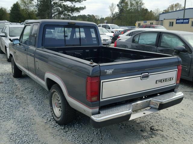 1FTCR14T0JPA64030 - 1988 FORD RANGER SUP GRAY photo 3