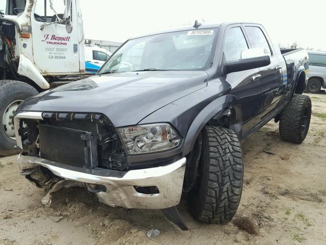 3C6UR5NL7EG174911 - 2014 RAM 2500 LARAM CHARCOAL photo 2