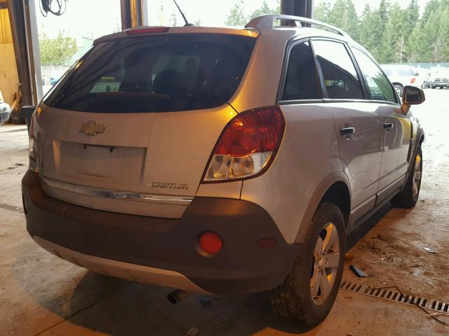 3GNAL2EK5CS578259 - 2012 CHEVROLET CAPTIVA SP SILVER photo 4