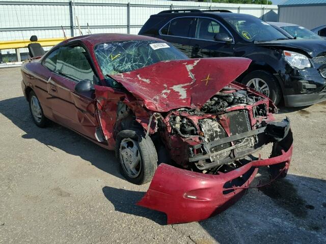 3FAFP11381R235516 - 2001 FORD ESCORT ZX2 RED photo 1