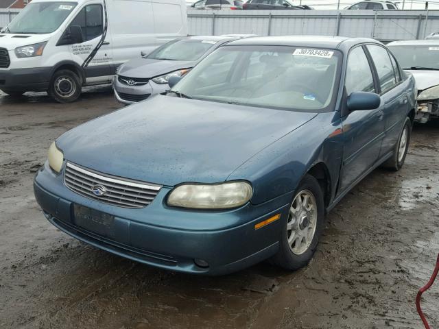 1G1NE52MXW6236299 - 1998 CHEVROLET MALIBU LS მწვანე ფოტო 2