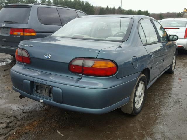 1G1NE52MXW6236299 - 1998 CHEVROLET MALIBU LS მწვანე ფოტო 4
