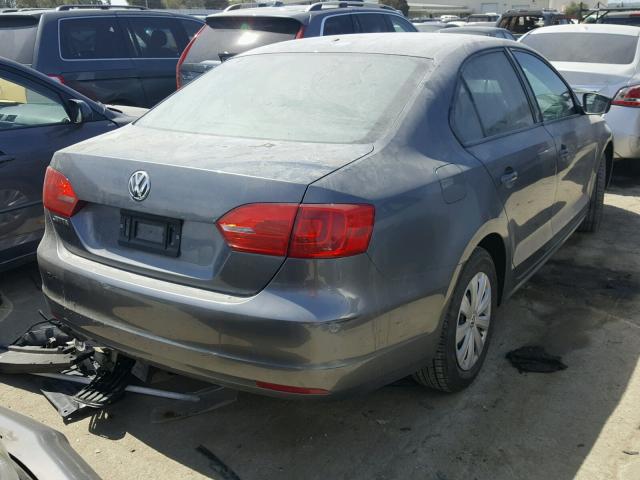 3VW2K7AJ2EM287569 - 2014 VOLKSWAGEN JETTA BASE 黑色 照片 4