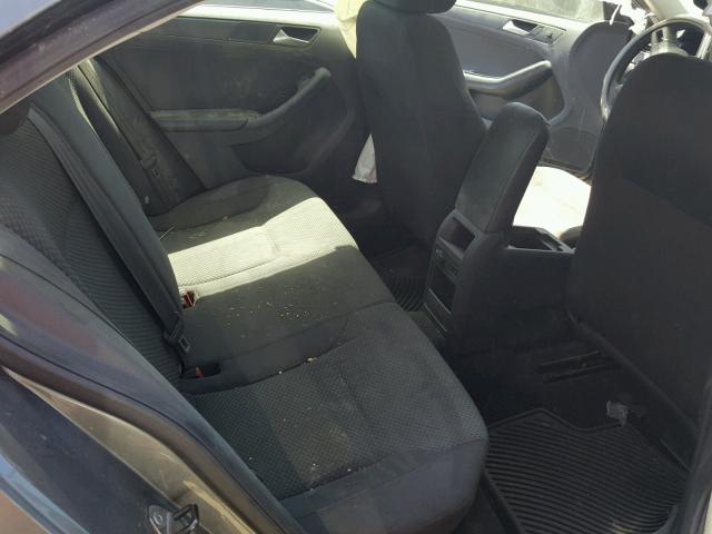 3VW2K7AJ2EM287569 - 2014 VOLKSWAGEN JETTA BASE 黑色 照片 6