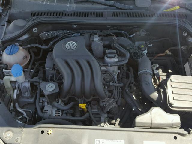 3VW2K7AJ2EM287569 - 2014 VOLKSWAGEN JETTA BASE 黑色 照片 7