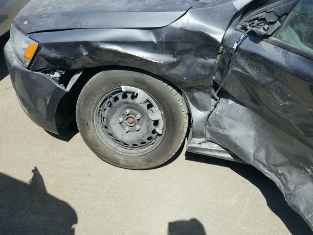 3VW2K7AJ2EM287569 - 2014 VOLKSWAGEN JETTA BASE 黑色 照片 9