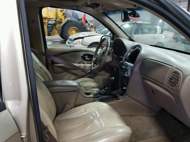 5GAET13P242383530 - 2004 BUICK RAINIER CX TAN photo 5