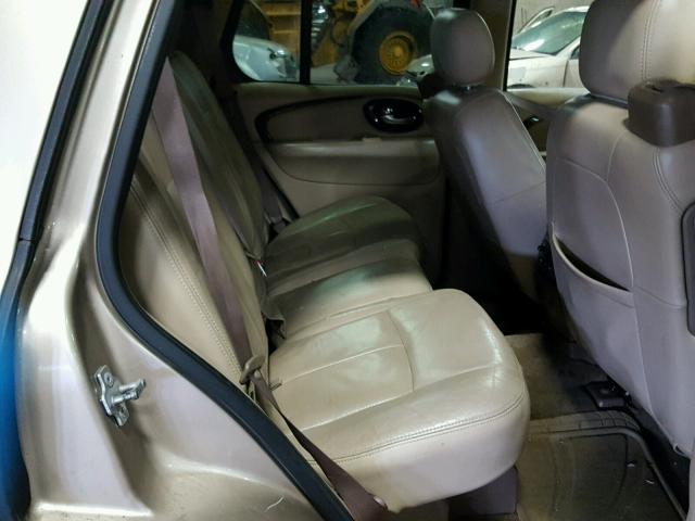 5GAET13P242383530 - 2004 BUICK RAINIER CX TAN photo 6