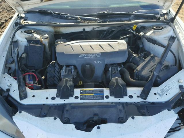 2G2WP522451322786 - 2005 PONTIAC GRAND PRIX 白色 照片 7