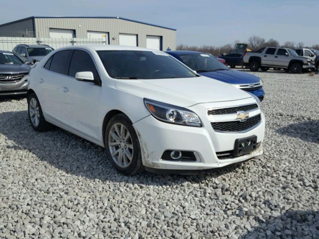 1G11E5SAXDF229404 - 2013 CHEVROLET MALIBU 2LT WHITE photo 1