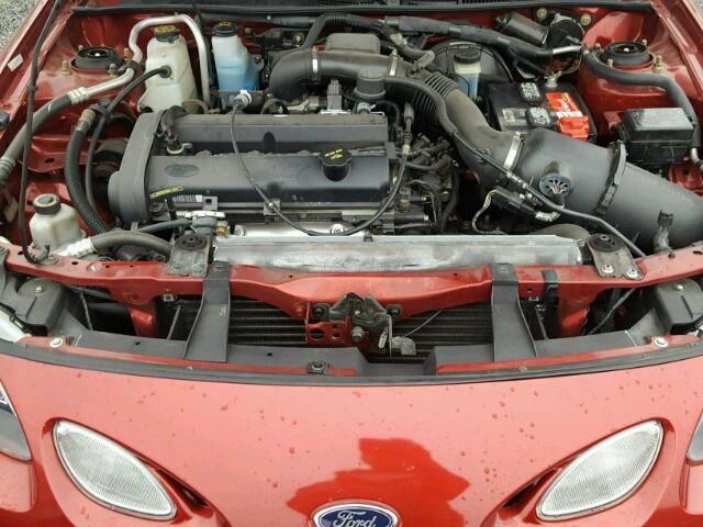 3FAFP11352R114931 - 2002 FORD ESCORT RED photo 7