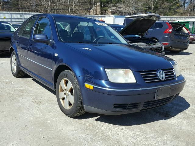 3VWSA69M84M113628 - 2004 VOLKSWAGEN JETTA GLS BLUE photo 1