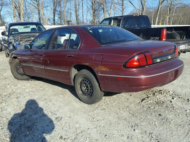 2G1WL52M1W9319235 - 1998 CHEVROLET LUMINA BAS 栗色 照片 3