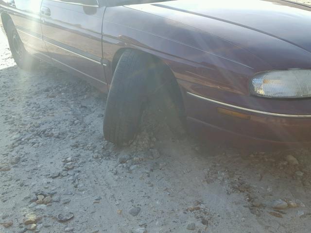 2G1WL52M1W9319235 - 1998 CHEVROLET LUMINA BAS 栗色 照片 9