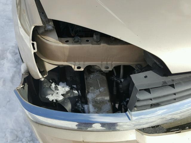 1G1ZT52855F298959 - 2005 CHEVROLET MALIBU LS ოქროსფერი ფოტო 10