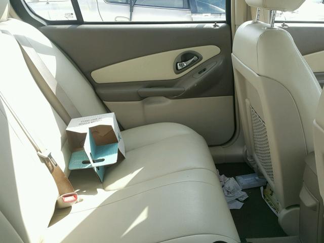 1G1ZT52855F298959 - 2005 CHEVROLET MALIBU LS ოქროსფერი ფოტო 6