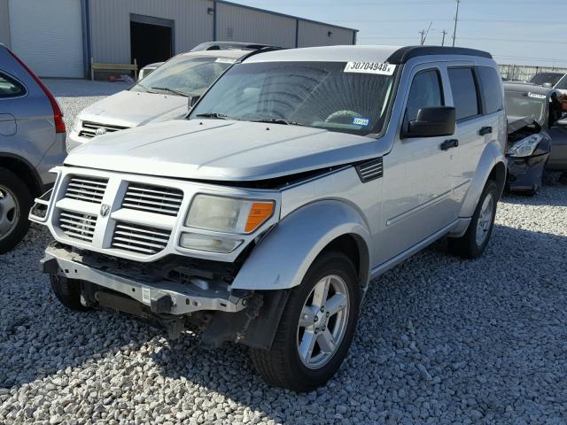 1D4PT5GK2BW533982 - 2011 DODGE NITRO SXT SILVER photo 2