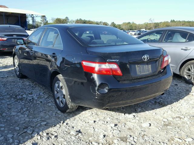 4T1BE46K89U291326 - 2009 TOYOTA CAMRY BASE BLACK photo 3