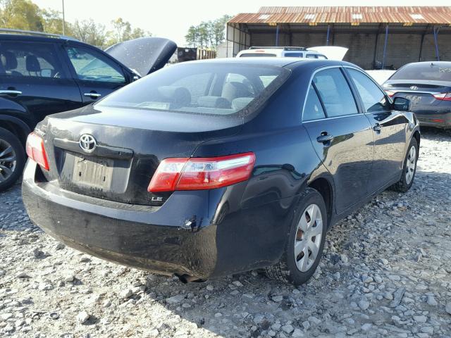 4T1BE46K89U291326 - 2009 TOYOTA CAMRY BASE BLACK photo 4