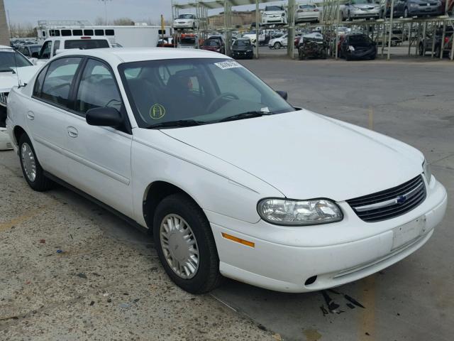 1G1ND52J216160000 - 2001 CHEVROLET MALIBU WHITE photo 1