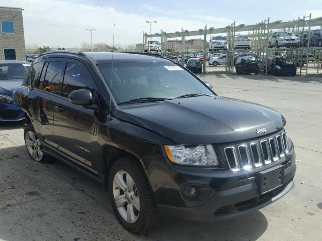 1C4NJDBB3CD539668 - 2012 JEEP COMPASS SP BLACK photo 1